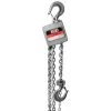 Jet AL100-200-10 2 Ton Aluminum Hand Chain Hoist with 10ft of Lift 133210