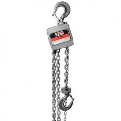 Jet AL100-200-15 2 Ton Aluminum Hand Chain Hoist with 15ft of Lift 133215