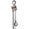 Jet AL100-050-10 1/2 Ton Aluminum Hand Chain Hoist with 10ft of lift 133051