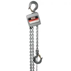 Jet AL100-100-20 1 Ton Aluminum Hand Chain Hoist with 20ft of Lift 133120