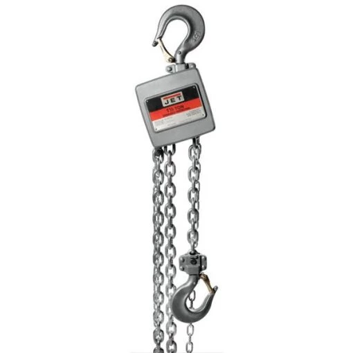 Jet AL100-150-20 1-1/2 Ton Hand Chain Hoist with 20ft of Lift 133123 -JET Tools Sales Shop jet c 2